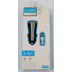 Автомобильное зарядное устройство USB x 2 Dekkin DK-36 / MicroUSB / DC5V-3.4A
