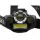 Налобный фонарь RB129, TD-812-T6, 1х18650 Акк., T6+2хXPE+COB, Zoom, MicroUSB ЗУ