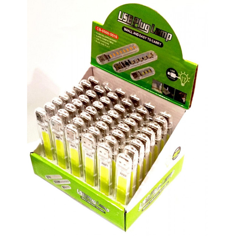 USB LED підсвітка-лампа для ноутбука, повербанка USB RB443 COB, 9207