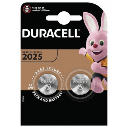 Батарейки-Таблетки Duracell CR2025 / 3V блистер 2шт.