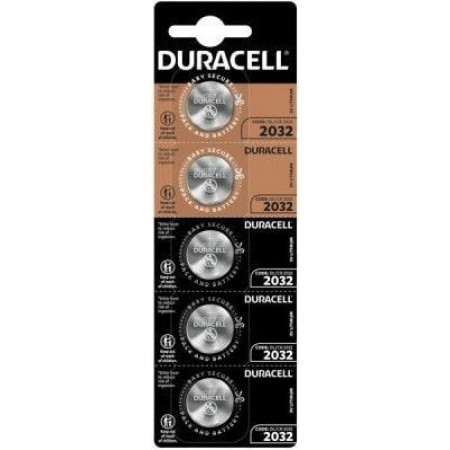 Батарейки-Таблетки Duracell CR2032 / 3V блистер 5шт.