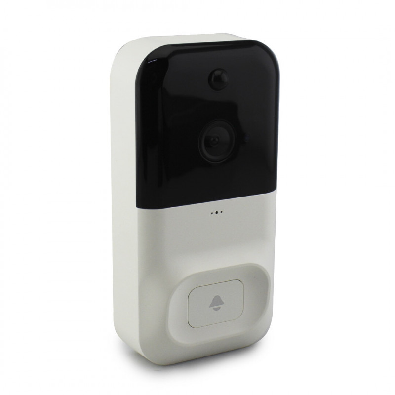 Домофон SMART DOORBELL wifi, бездротовий домофон, відеодомофон, камера спостереження / 3*18650 / 3268