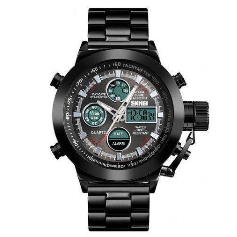 Часы наручные SKMEI 1515BK, BLACK, 9760