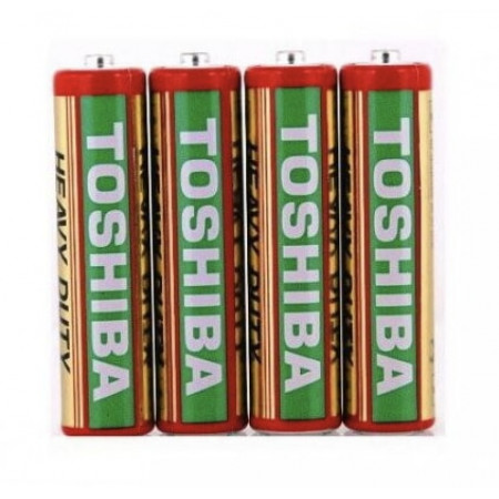 Акумулятор Toshiba R6/AA, DUTY HEAVY, червоний