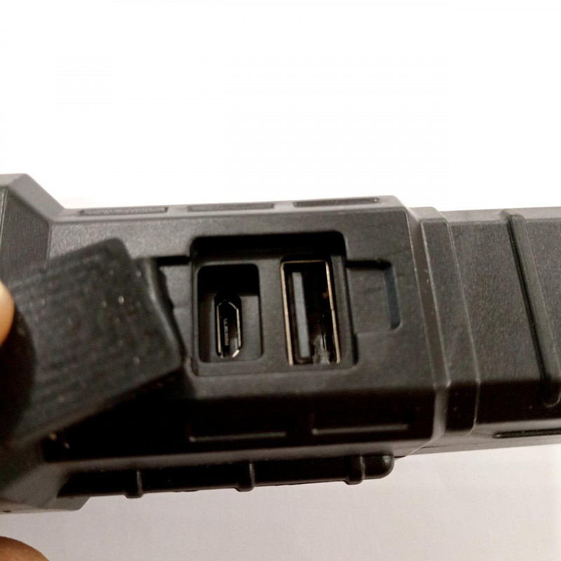 Ручний ліхтар Police BL-S007, XPE COB, microusb, для автомобілістів