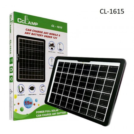 Солнечная панель SOLAR PANEL CL-1615/ 37х25см