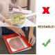 Вакуумный лоток для хранения продуктов Vaccum Plates 7370 red