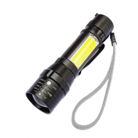 Ручной фонарь BL-T6-19, ЗУ mircoUSB, аккумулятор, zoom, 5384