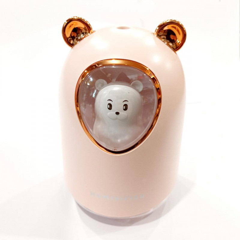 Увлажнитель воздуха H2O Humidifier USB с мишкой на 300мл / 8023