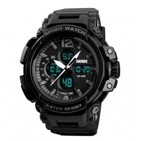 Часы наручные SKMEI 1343BK, BLACK, 9745