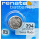 Батарейки-Таблетки Renata 394 / SR936/ 10шт. на блистере