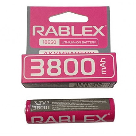 Аккумулятор Rablex 18650 Li-ion 3800mAh Li-ION 3.7v