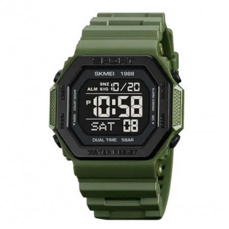 Годинники наручні SKMEI 1988AG, ARMY GREEN, 10281