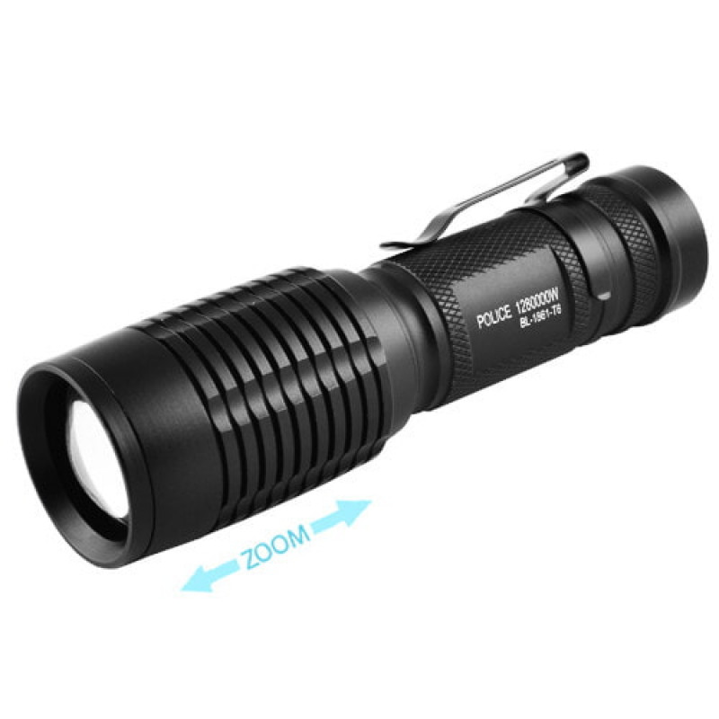 Ручний ліхтар Police BL-T1861,1862, Li-ion 18650, 1хCree XM-L T6, Zoom