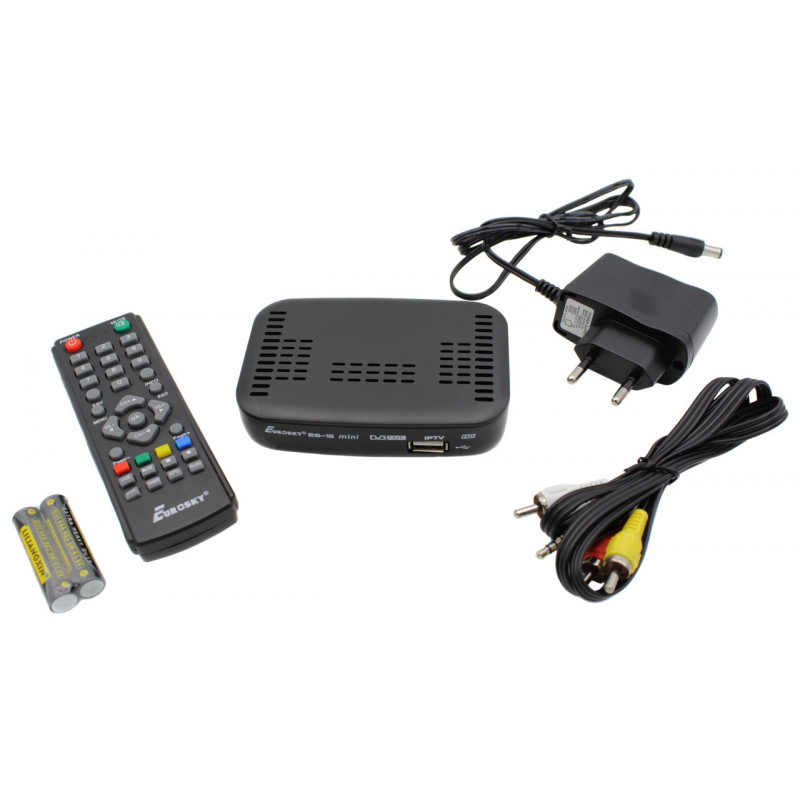 ТВ-ресивер тюнер Eurosky ES-16 mini / DVB-T 2 (Гарантия 1год)