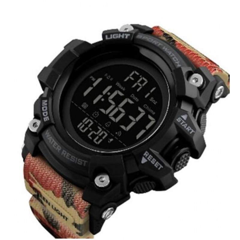 Часы наручные SKMEI 1384CMRD, CAMOUFLAGE, 6009