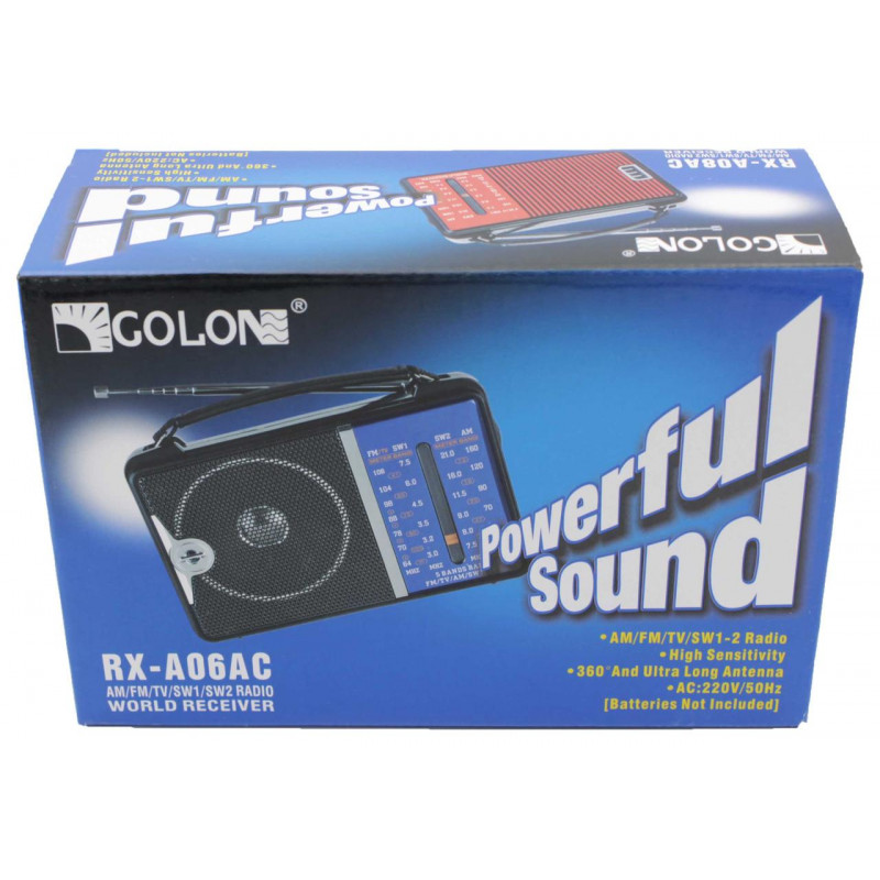 Радіоприймач Golon RX-A08AC