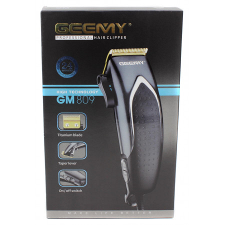 Профессиональная машинка для стрижки волос Geemy GM-809 9W