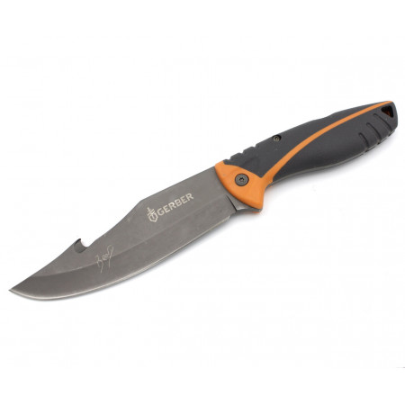 Ніж мисливський Bear Grylls Gerber U9 лезо гачок / 23 см / 11 см