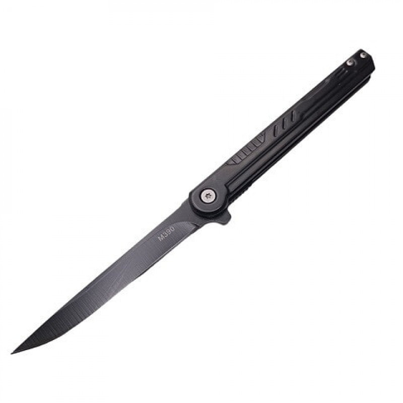 Нож складной Aiboduo M390 Metal Black
