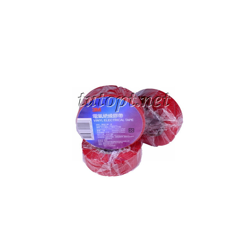 Изолента 3М / 19м красный