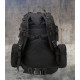 Рюкзак Тактичний з підсумками B08 Black 55L 8142