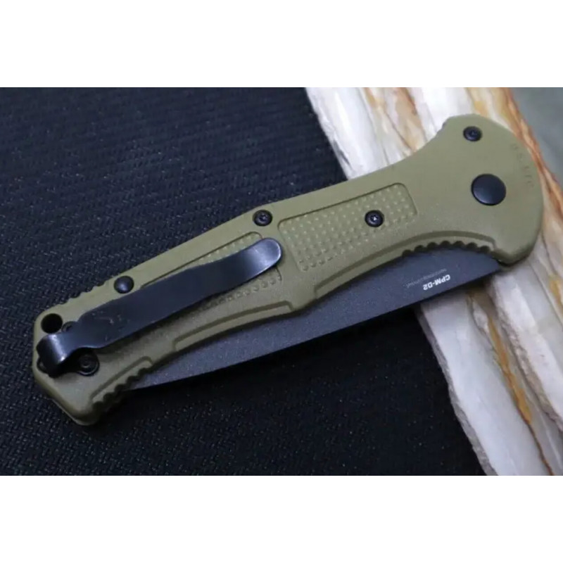 Нож выкидной Benchmade K2042, 440 - Olive
