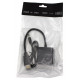 Адаптер перехідник HDMI на VGA + AUX конвертер активний процесор
