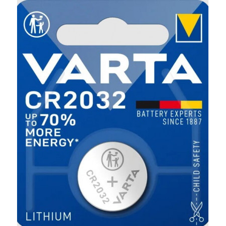 Батарейки-Таблетки Varta CR2032 блистер - 1шт