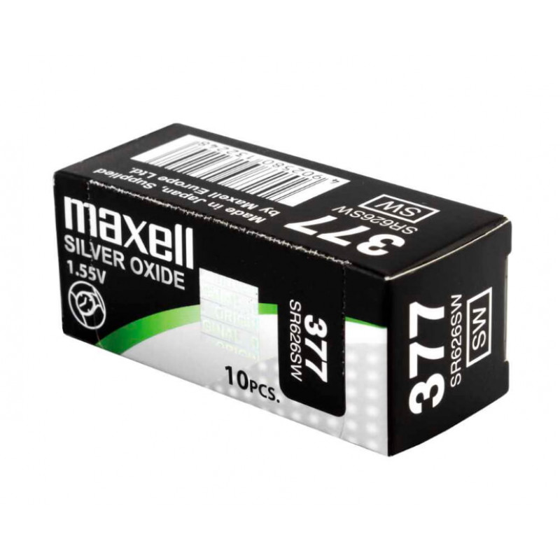 Батарейки-Таблетки Maxell 377 / AG4 /