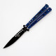 Нож бабочка A1006 Blue