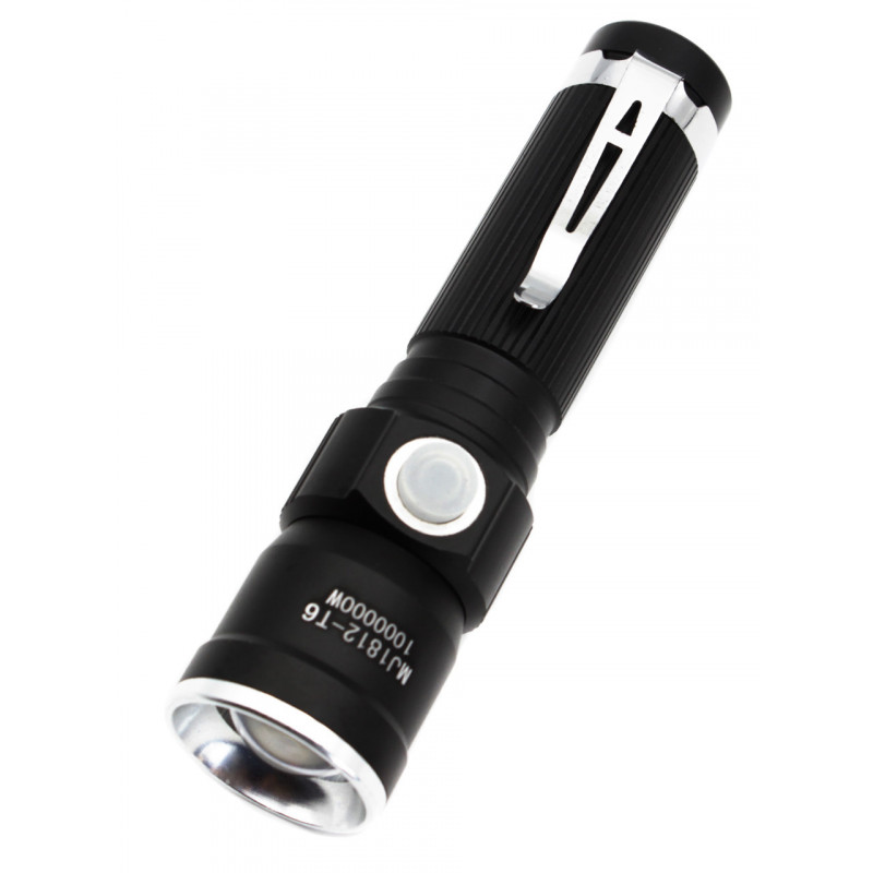 Ручной фонарь Police BL-1812-T6, RB203, 18650, Zoom, ЗУ microUSB