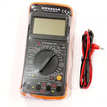 Мультиметр тестер Digital multimeter, DT-9205