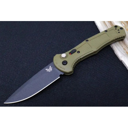Нож выкидной Benchmade K2042, 440 - Olive