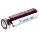 Аккумулятор X-Balog 18650 Li-ion 8800mAh 4.2V (BROWN) реальная ёмкость меньше/ 2430