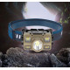 Налобный фонарь Rablex RB963, жёлтый+белый+красный, 1хT6+4хCOB, Sensor, аккум, Type-C