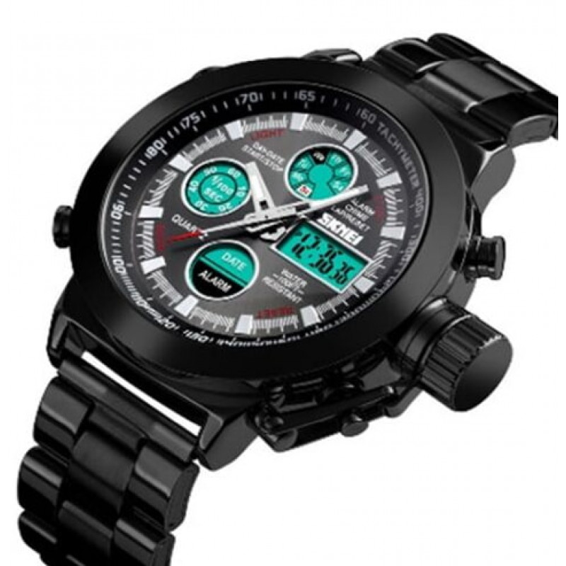 Часы наручные SKMEI 1515BK, BLACK, 9760