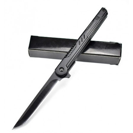 Нож складной Aiboduo M390 Metal Black