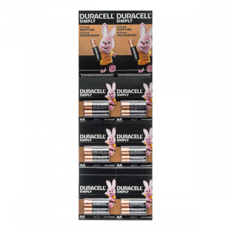 Батарейка Duracell LR6/AA  20шт