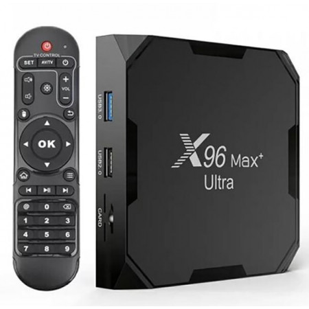 Смарт ТВ-приставка X96 MAX ULTRA 4/32, S905X4 Андроид 11
