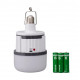 Лампа кемпінгова в цоколі BL-699, PL-40W E27, 40W, 3*18650, AC/DC, з гачком, Type-C