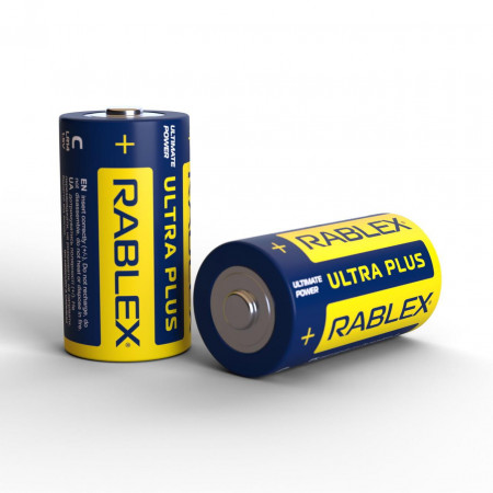 Батарейка Rablex LR14 ultra plus Алюмінієва