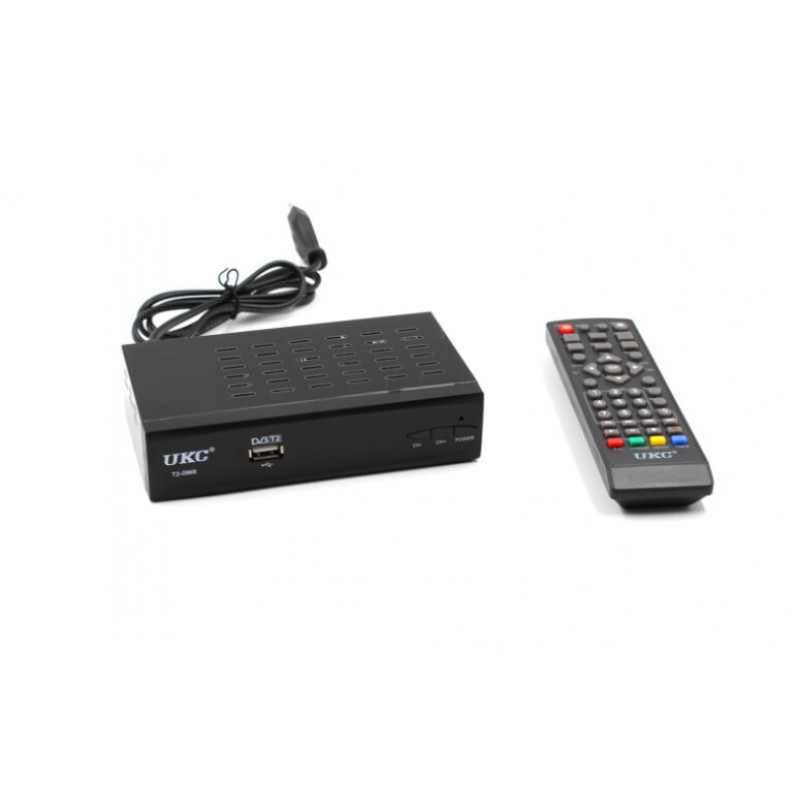 ТВ-ресивер тюнер DVB-T2 0968 метал /wifi / 6922