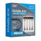 Зарядное устройство Rablex RB426, 4xАА,ААА, 2A, Type-c