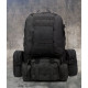 Рюкзак Тактичний з підсумками B08 Black 55L 8142