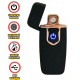 Запальничка USB Classic Lighter 712, 6747, металевий