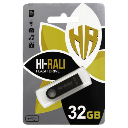 USB флеш накопитель Hi-Rali 32GB/ HI-32GBSH (Гарантия 3года)