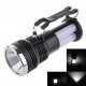 Ручний ліхтар Yajia YJ-2881T, акумулятор, 1LED+16SMD, бічне підсвічування, сонячна батарея