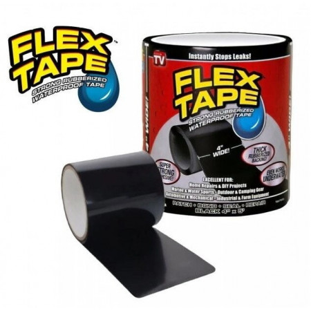 Сверхміцний скотч - стрічка Flex Tape 4*5 10 см / 5515