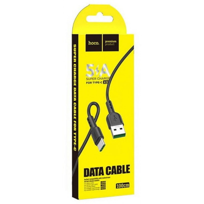 Кабель USB HOCO X33 Type-C 5A